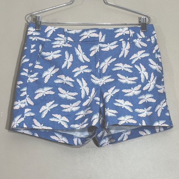 NWOT Loft || Woman’s Riviera Shorts In Butterfly Print size 8 - Picture 2 of 9